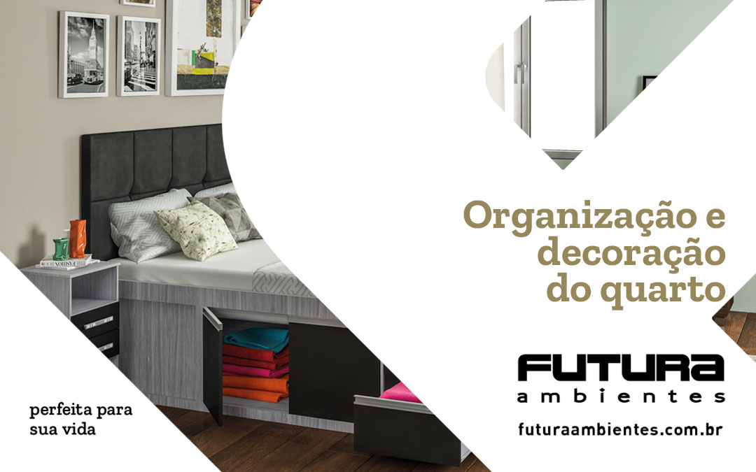 Organização e decoração do quarto: para uma vida mais fluída e otimizada!